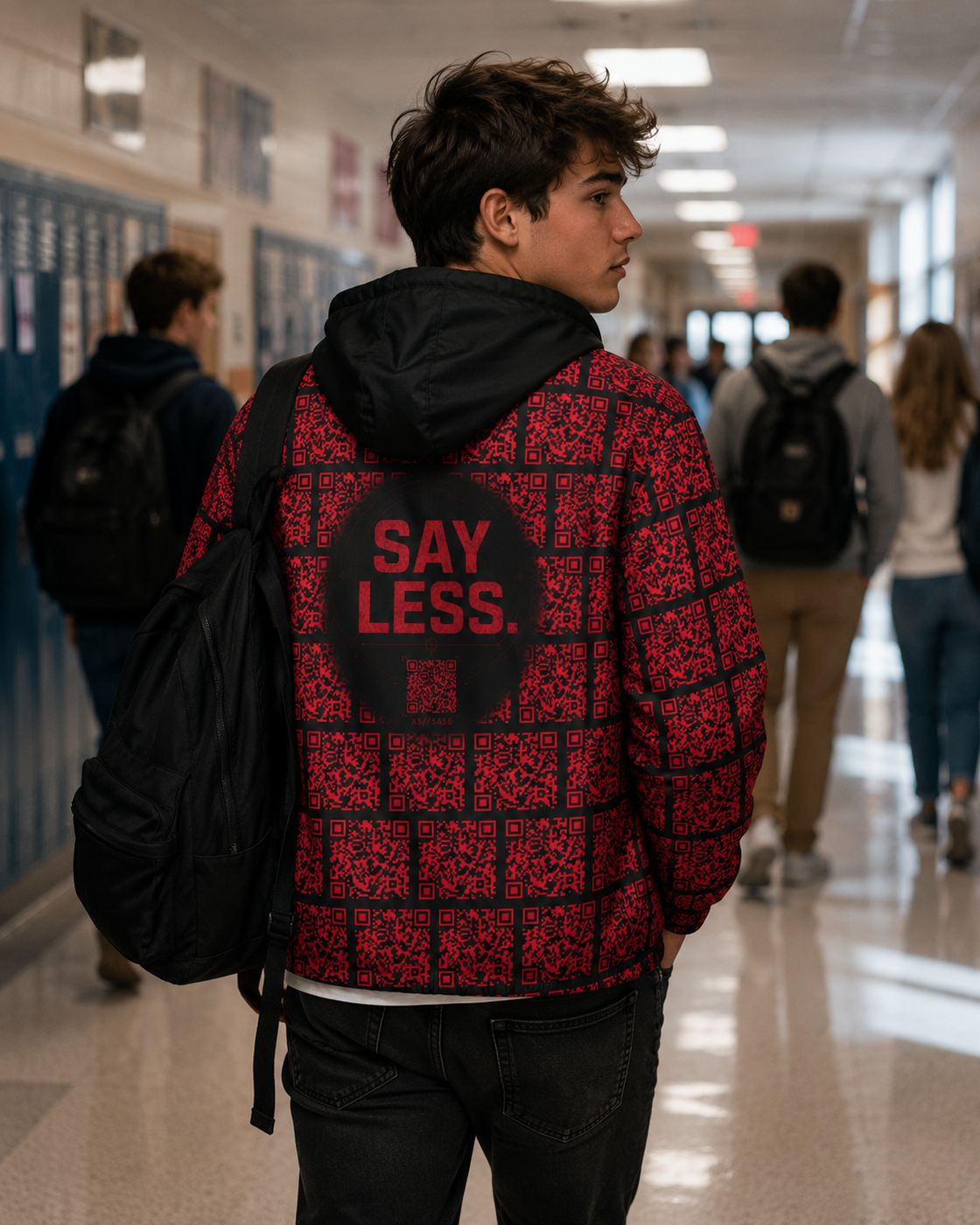 Say Less Windbreaker