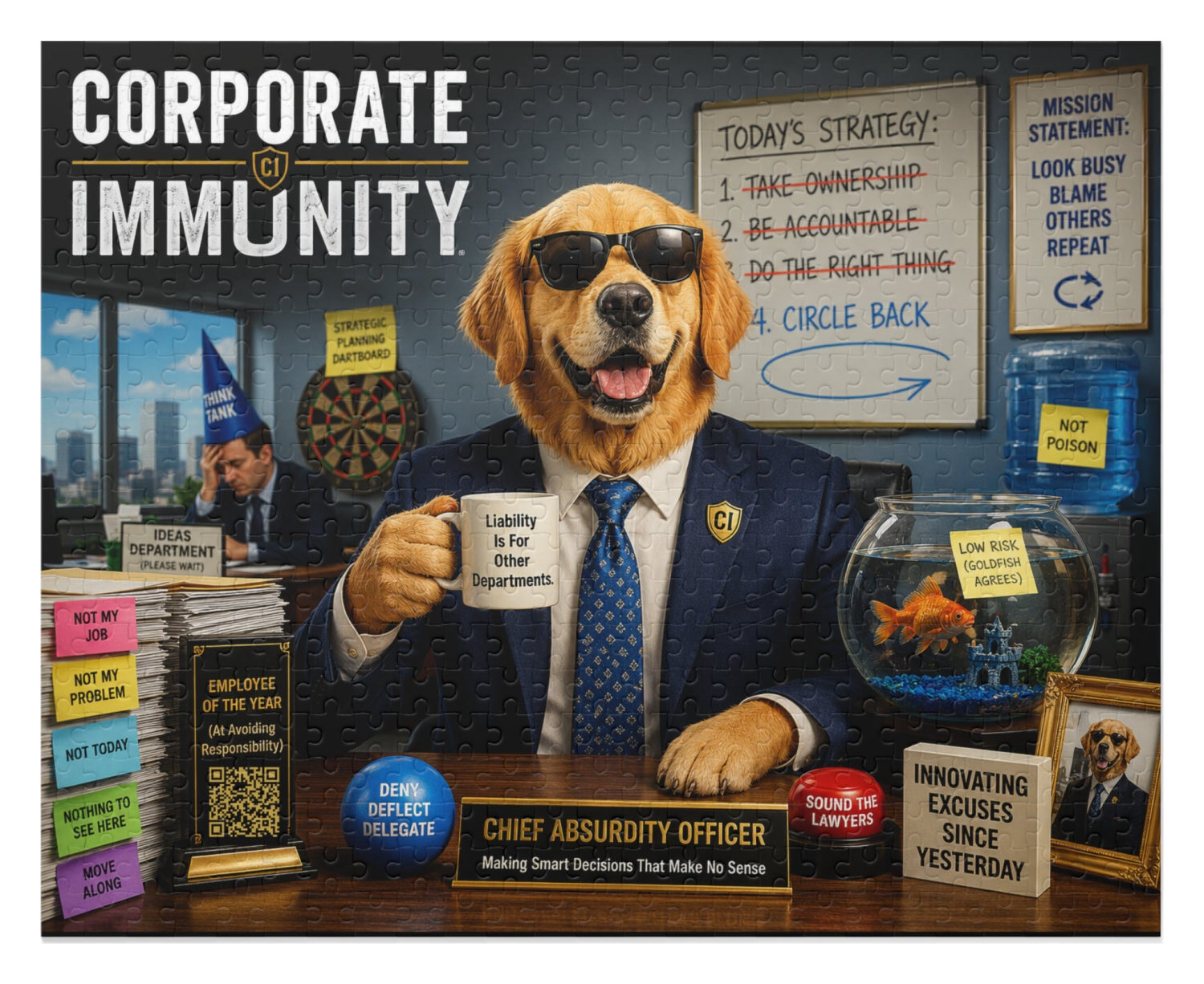 Chief Absurdity Officer — view 2