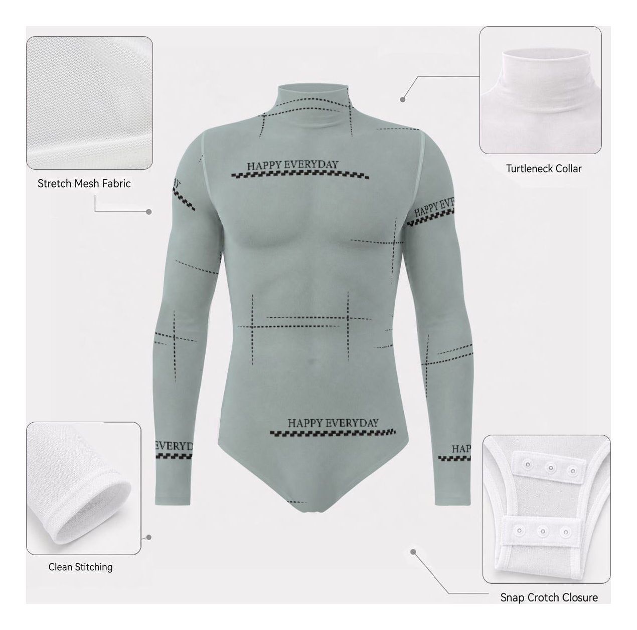 The Ghost Form Turtleneck — view 5