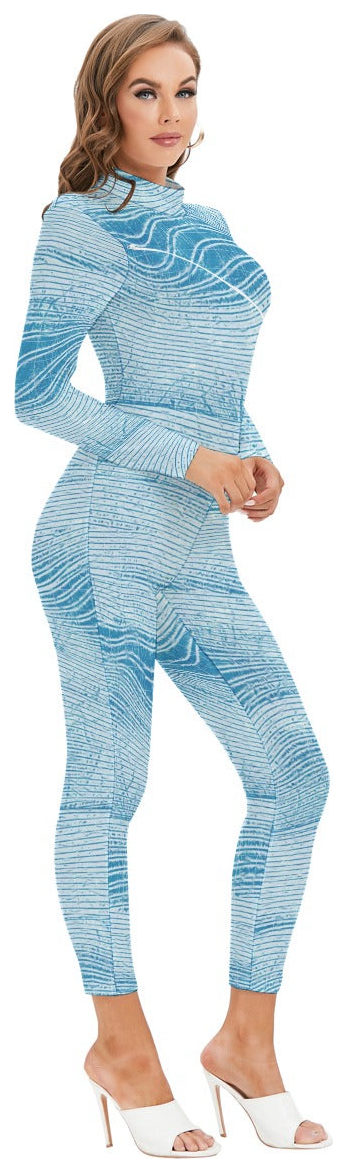 The Saint Azure Jumpsuit, view 4